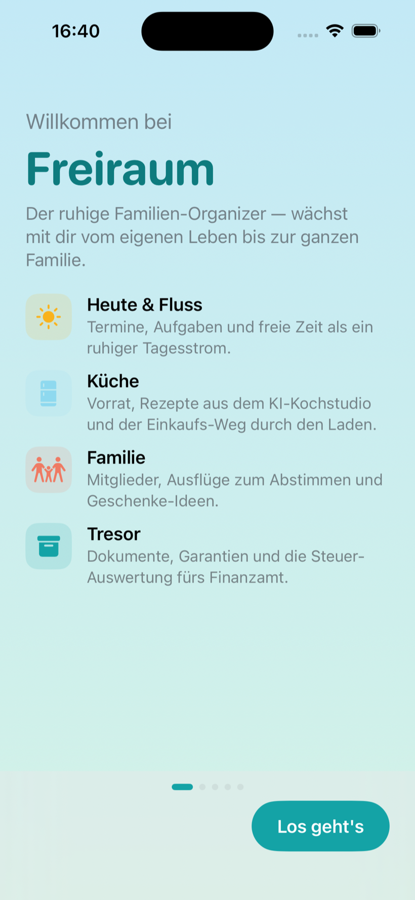 Willkommen bei Freiraum – wächst mit vom eigenen Leben bis zur Familie