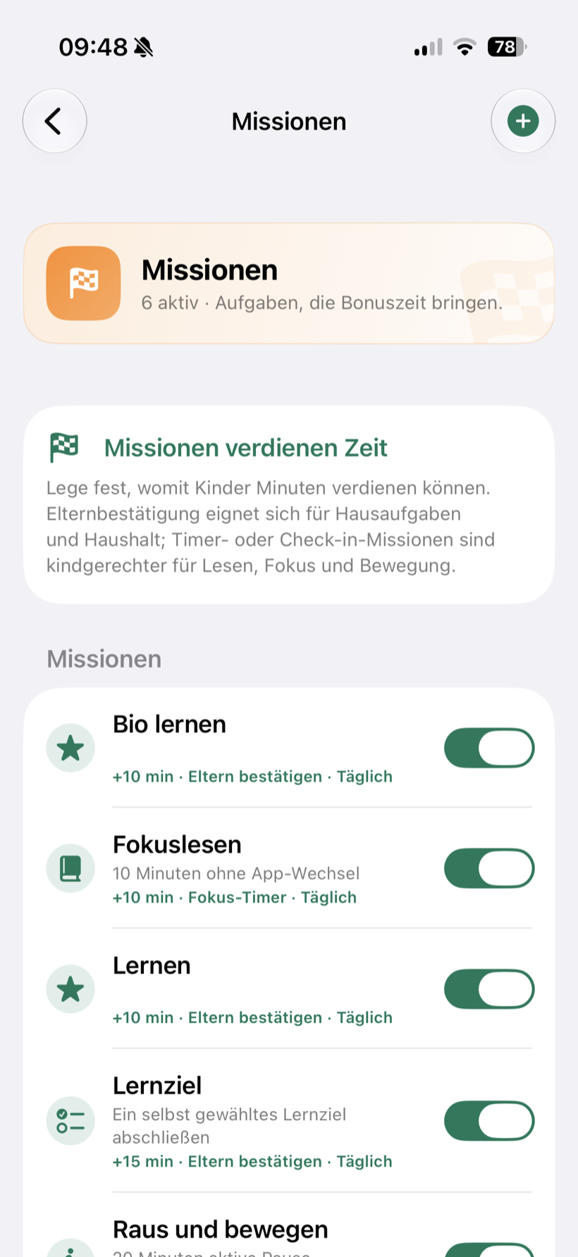 Missionen anlegen mit Belohnung und Nachweisart